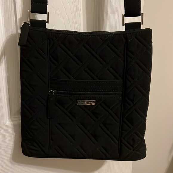 Vera Bradley Black Quilted Crossbody - Picture 3 of 11